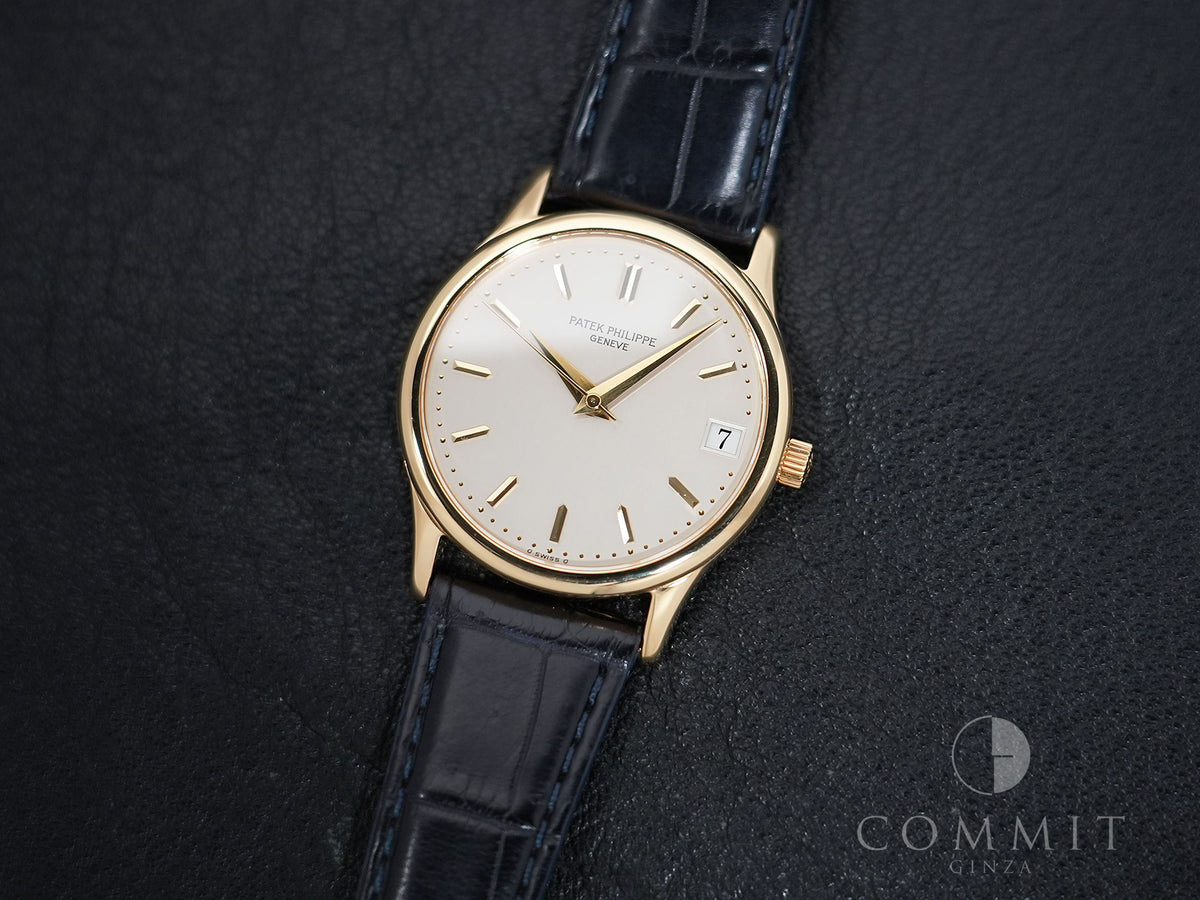 パテックフィリップ カラトラバ Ref.3998J-001 イエローゴールド シルバー文字盤 中古 rrmmhmkv