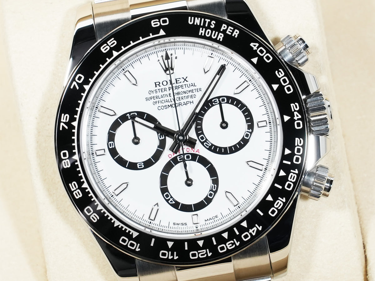 ロレックス デイトナ Ref.126500LN ステンレススチール ホワイト文字盤 中古 dmgarjjx