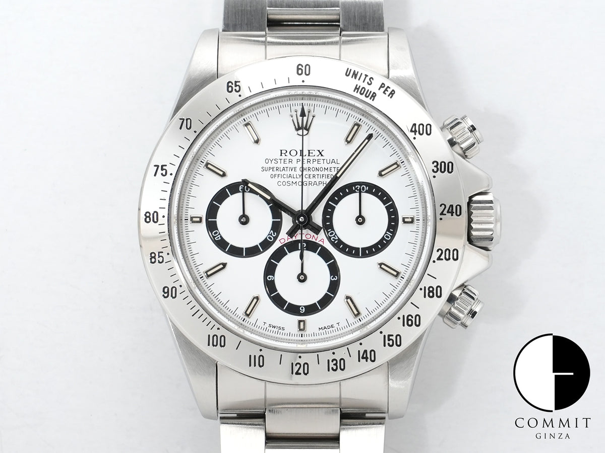 ロレックス デイトナ エルプリメロ Ref.16520 ステンレススチール ホワイト文字盤 中古 dfrways3