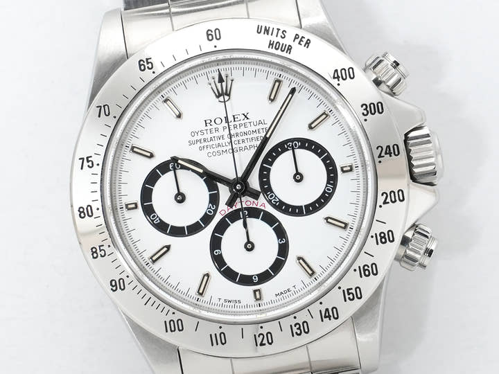 ロレックス デイトナ エルプリメロ Ref.16520 ステンレススチール ホワイト文字盤 中古 dfrways3