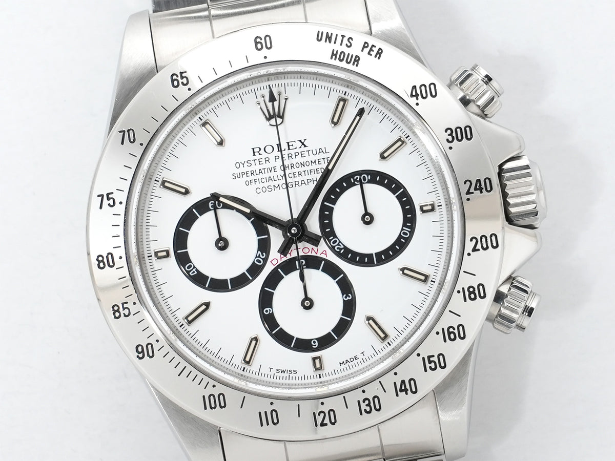 ロレックス デイトナ エルプリメロ Ref.16520 ステンレススチール ホワイト文字盤 中古 dfrways3