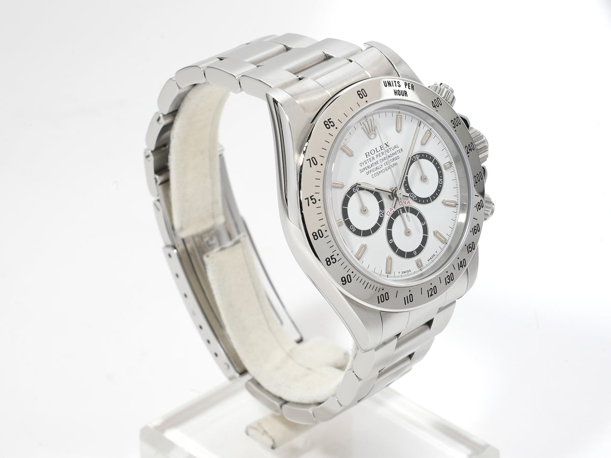 ロレックス デイトナ エルプリメロ Ref.16520 ステンレススチール ホワイト文字盤 中古 dfrways3