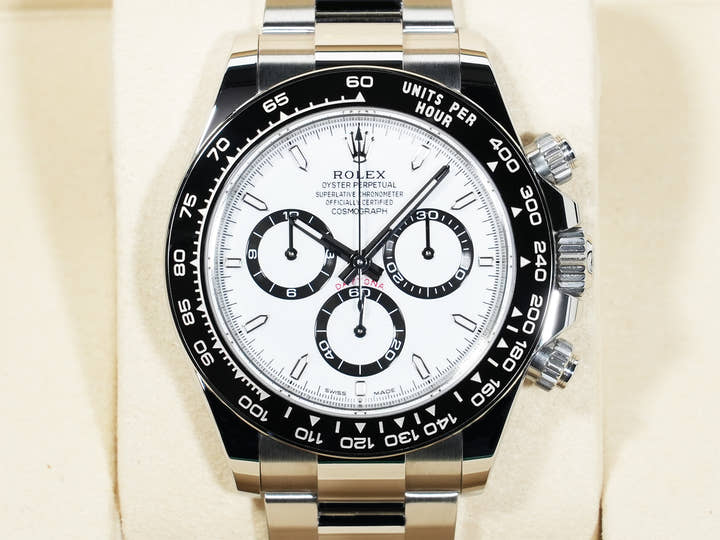 ロレックス デイトナ Ref.126500LN ステンレススチール ホワイト文字盤 中古 xebir6gt