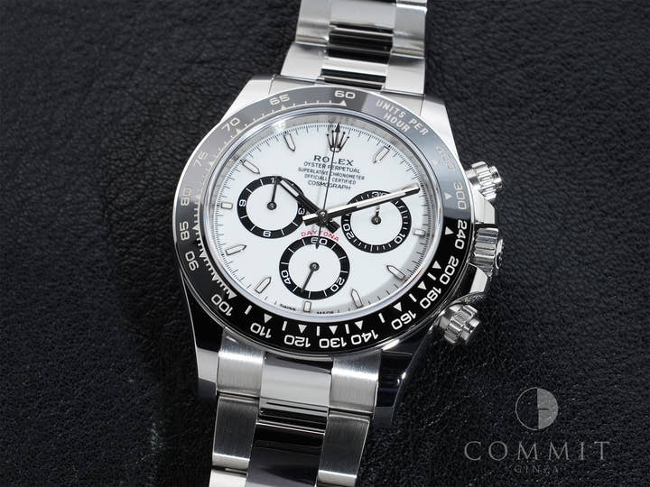 ロレックス デイトナ Ref.126500LN ステンレススチール ホワイト文字盤 中古 xebir6gt