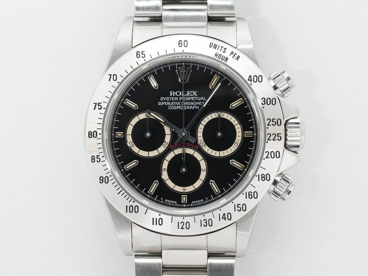 ロレックス デイトナ エルプリメロ Ref.16520 ステンレススチール ブラック文字盤 中古 3p3dyz2s