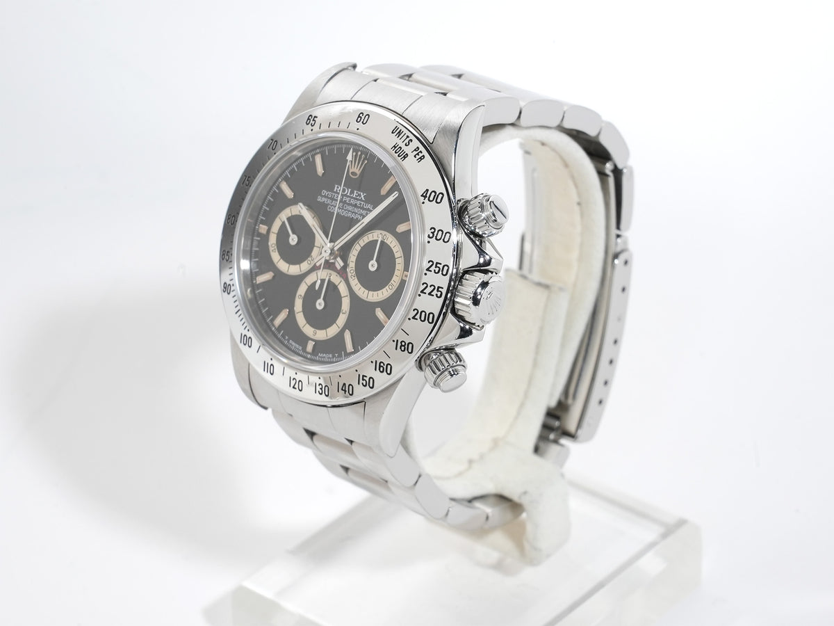 ロレックス デイトナ エルプリメロ Ref.16520 ステンレススチール ブラック文字盤 中古 3p3dyz2s