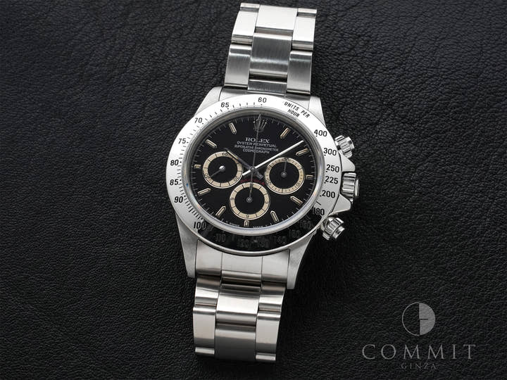 ロレックス デイトナ エルプリメロ Ref.16520 ステンレススチール ブラック文字盤 中古 3p3dyz2s