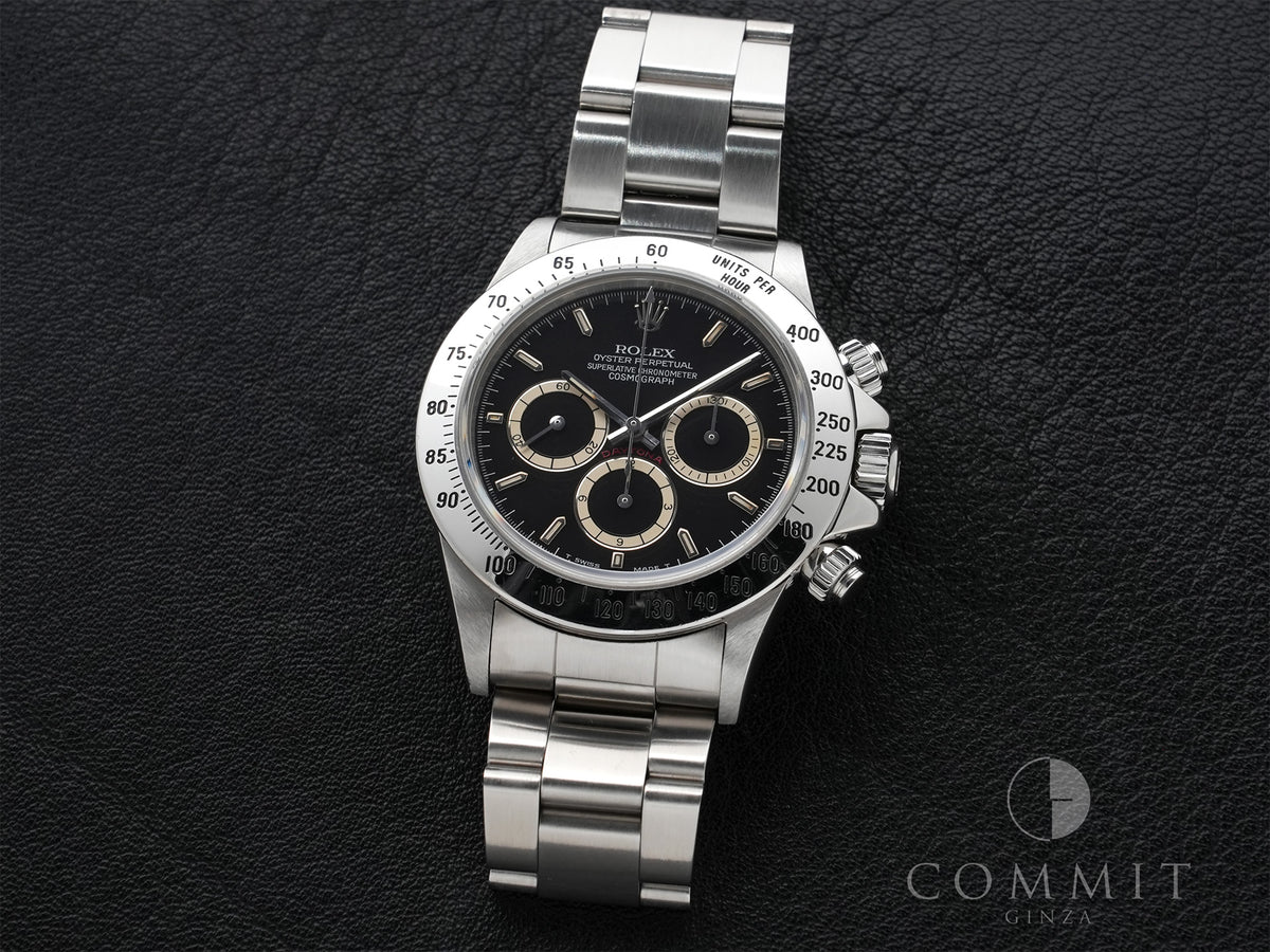 ロレックス デイトナ エルプリメロ Ref.16520 ステンレススチール ブラック文字盤 中古 3p3dyz2s