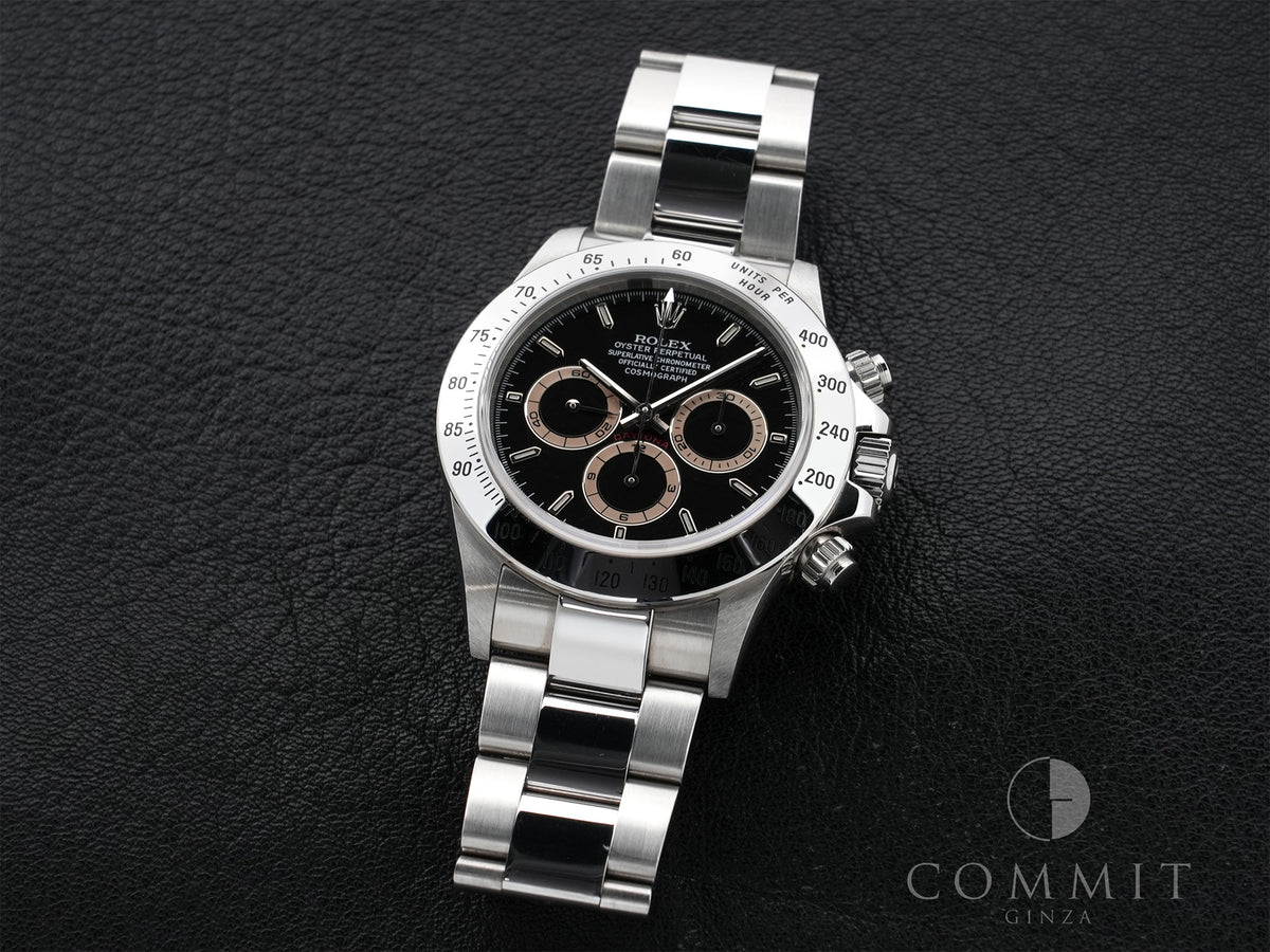 ロレックス デイトナ エルプリメロ Ref.16520 ステンレススチール ブラック文字盤 中古 b3ufcym7