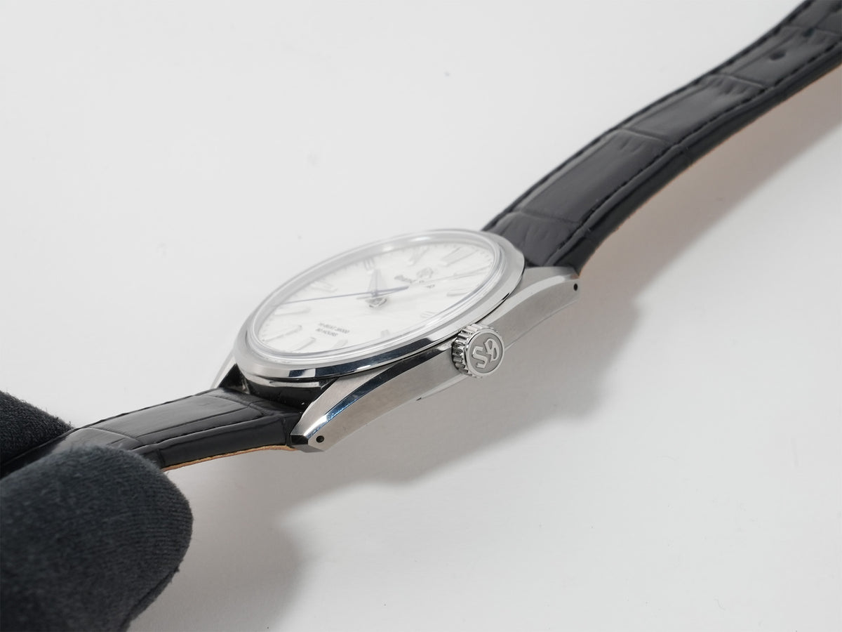 Grand Seiko Evolution 9 Collection Ref.SLGW003 Brilliant Hard Titanium White Birch Dial Excellent Condition hurrv9uh
