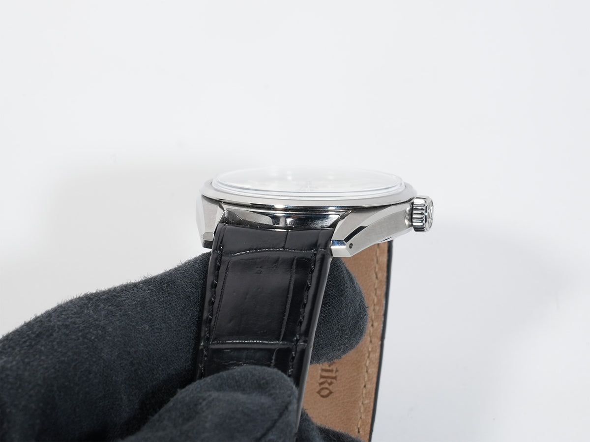 Grand Seiko Evolution 9 Collection Ref.SLGW003 Brilliant Hard Titanium White Birch Dial Excellent Condition hurrv9uh
