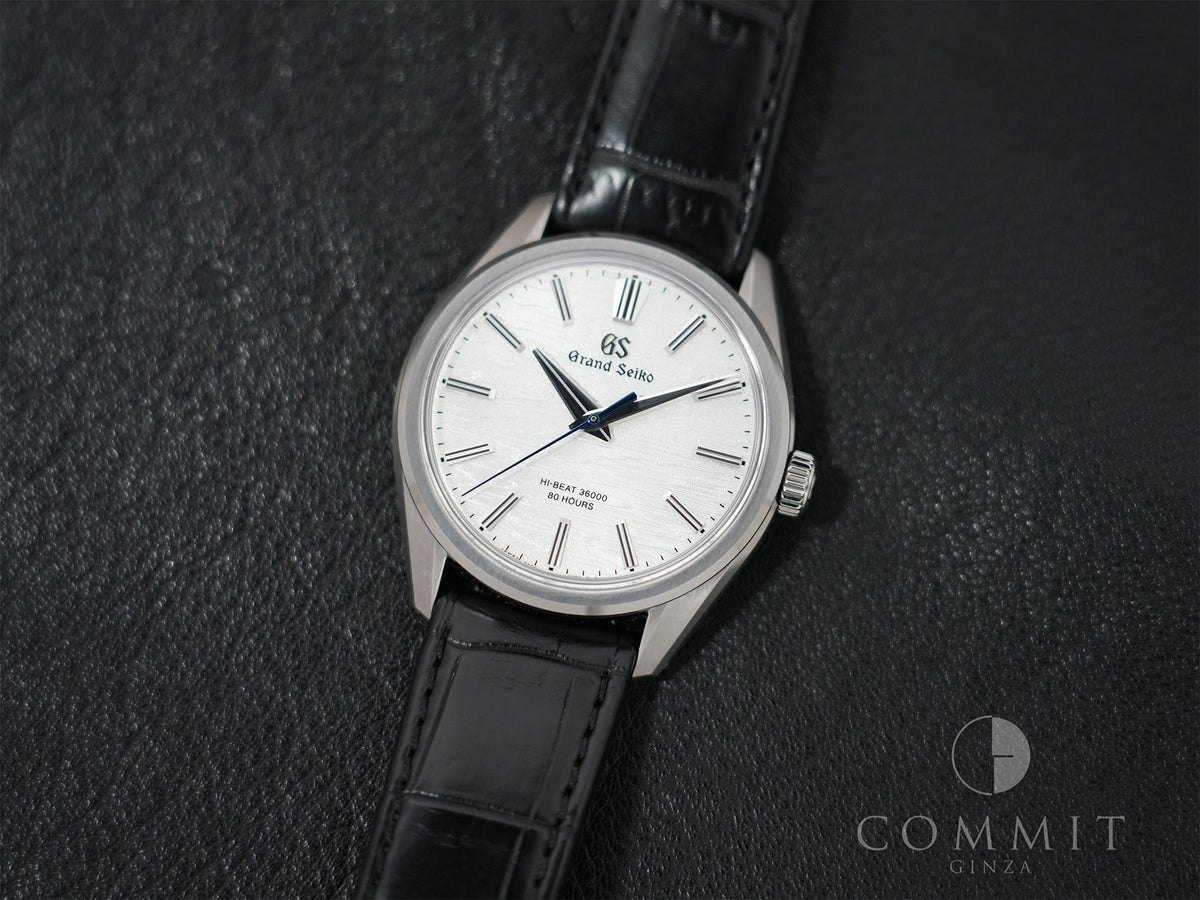 Grand Seiko Evolution 9 Collection Ref.SLGW003 Brilliant Hard Titanium White Birch Dial Excellent Condition hurrv9uh