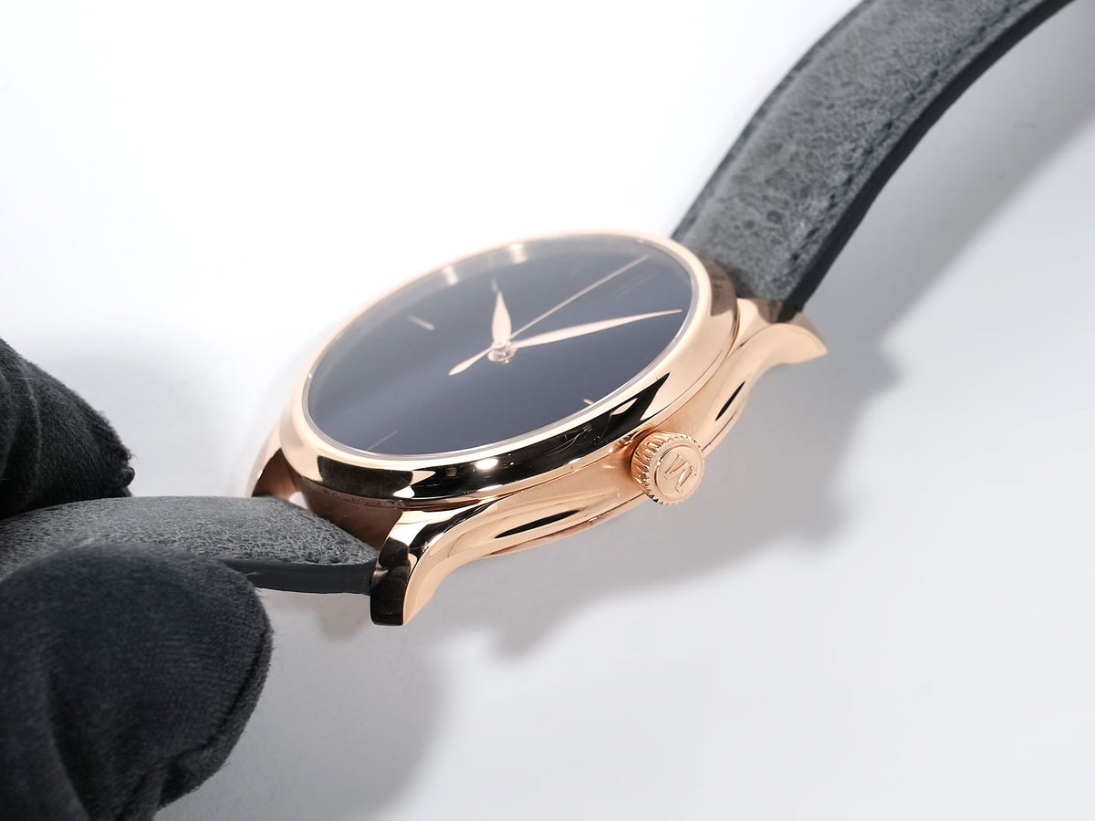 H. Moser Endeavour Centre Seconds Venta Black Ref.1200-0411 18K 5N Red Gold Venta Black Dial Excellent Pre-Owned 9vebsaij