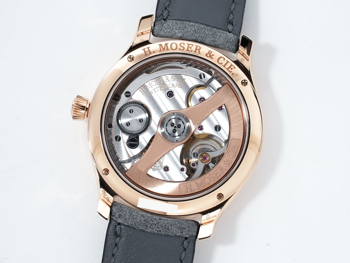 H. Moser Endeavour Centre Seconds Venta Black Ref.1200-0411 18K 5N Red Gold Venta Black Dial Excellent Pre-Owned 9vebsaij