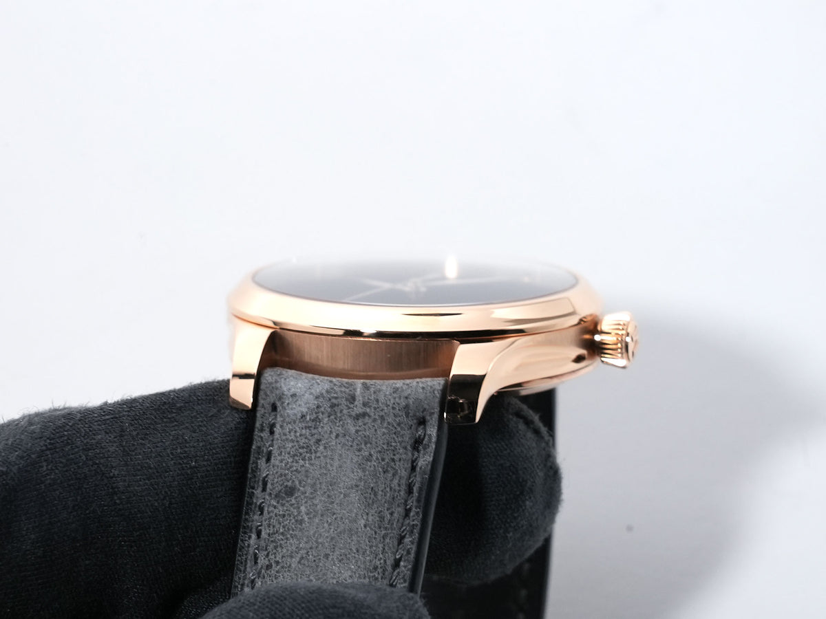 H. Moser Endeavour Centre Seconds Venta Black Ref.1200-0411 18K 5N Red Gold Venta Black Dial Excellent Pre-Owned 9vebsaij