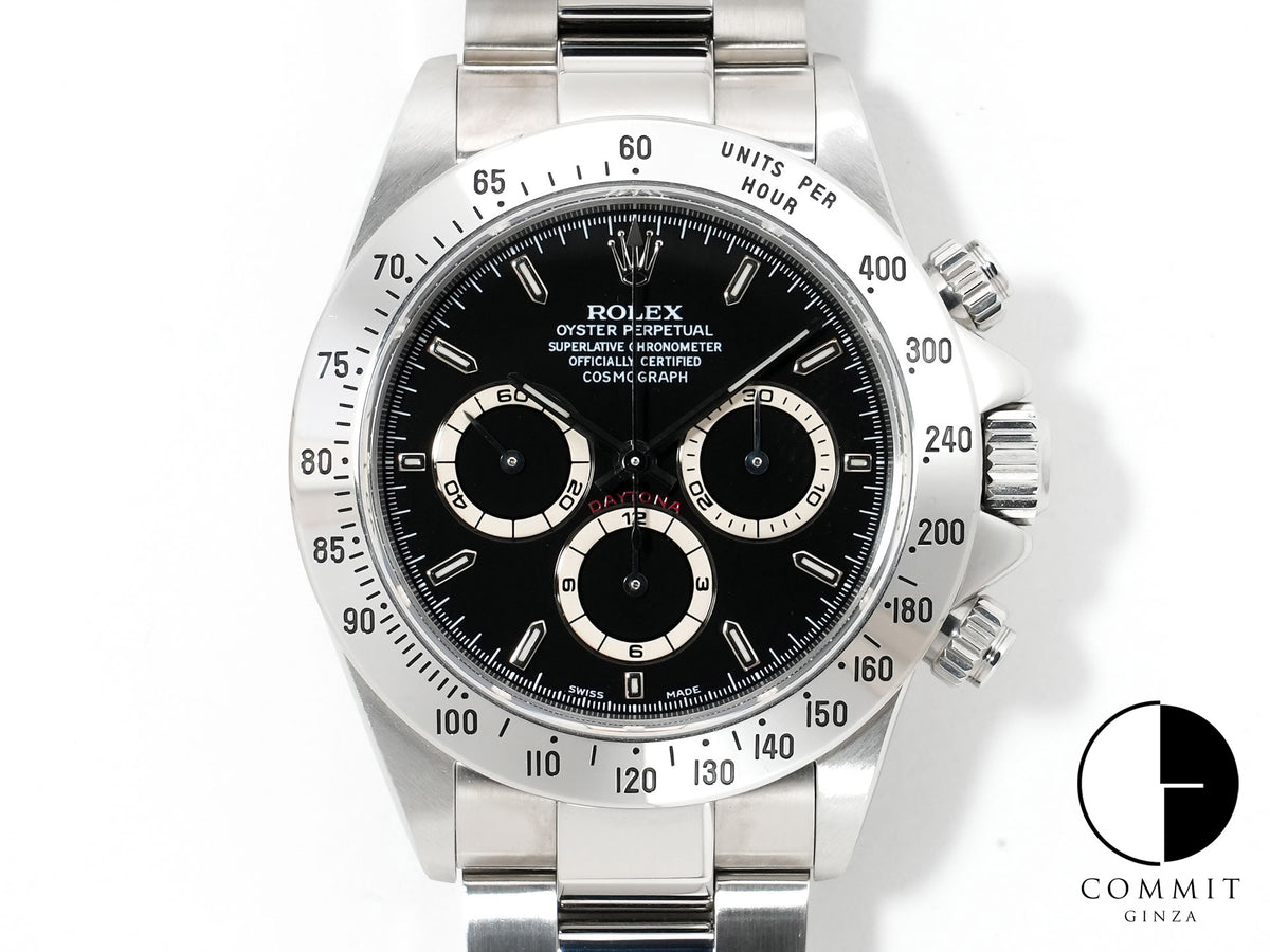 ロレックス デイトナ エルプリメロ Ref.16520 ステンレススチール ブラック文字盤 中古 59ebof5s