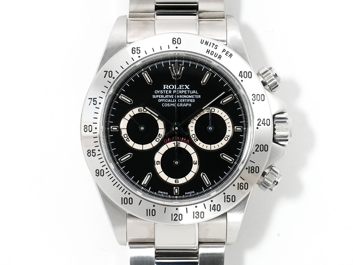 ロレックス デイトナ エルプリメロ Ref.16520 ステンレススチール ブラック文字盤 中古 59ebof5s