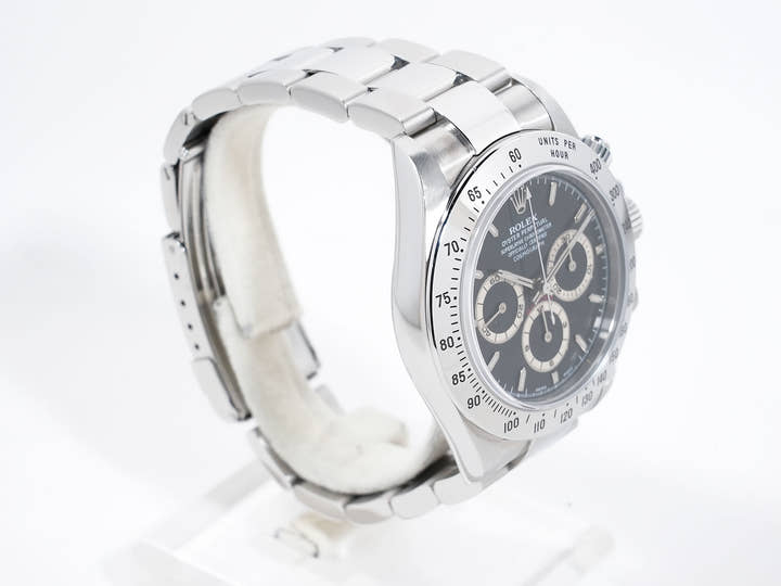 Rolex Daytona El Primero Ref.16520 Stainless Steel Black Dial Pre-owned 59ebof5s