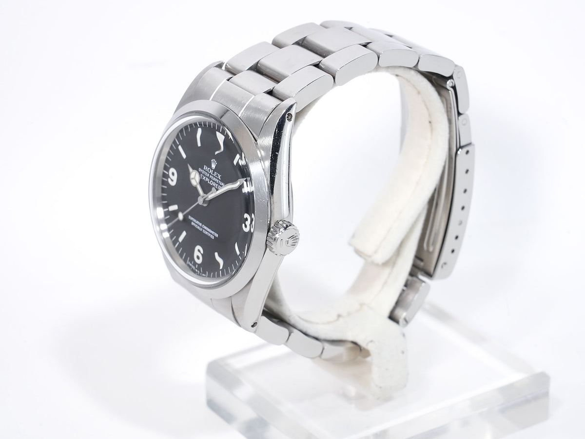 Rolex Explorer I Ref.1016 Stainless Steel Black Dial Pre-owned x7z745kt