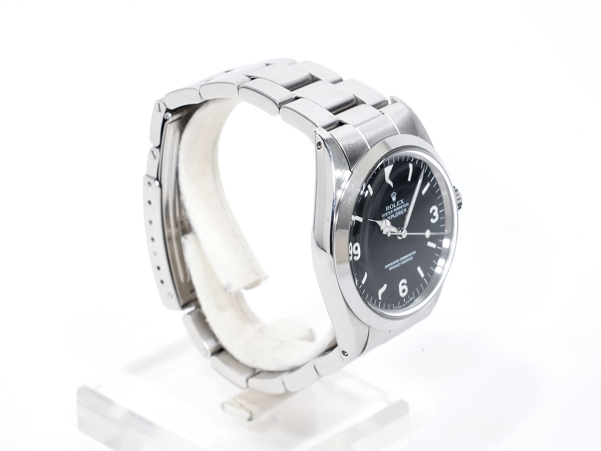 Rolex Explorer I Ref.1016 Stainless Steel Black Dial Pre-owned x7z745kt