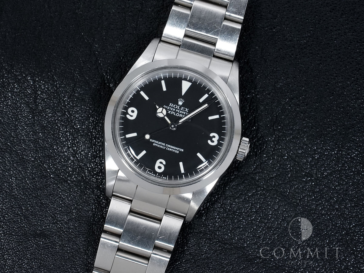 Rolex Explorer I Ref.1016 Stainless Steel Black Dial Pre-owned x7z745kt