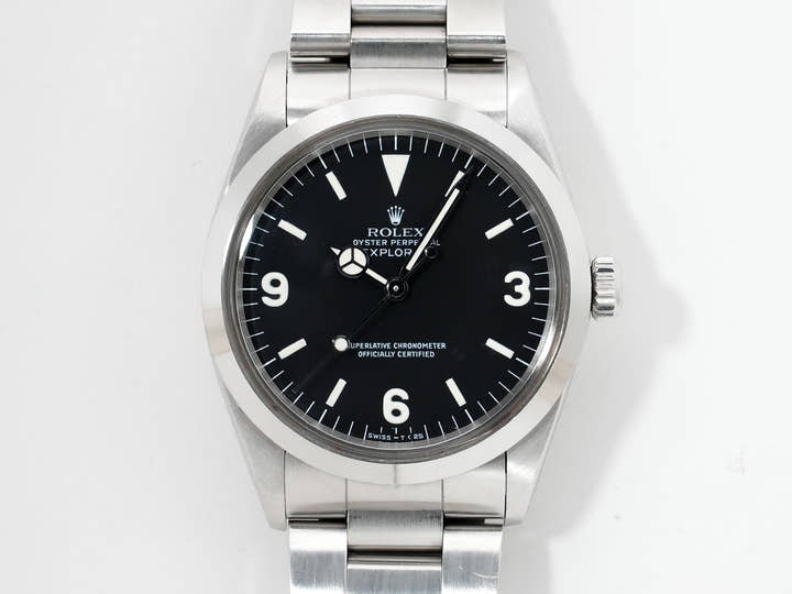 Rolex Explorer I Ref.1016 Stainless Steel Black Dial Pre-owned wzaqgrir