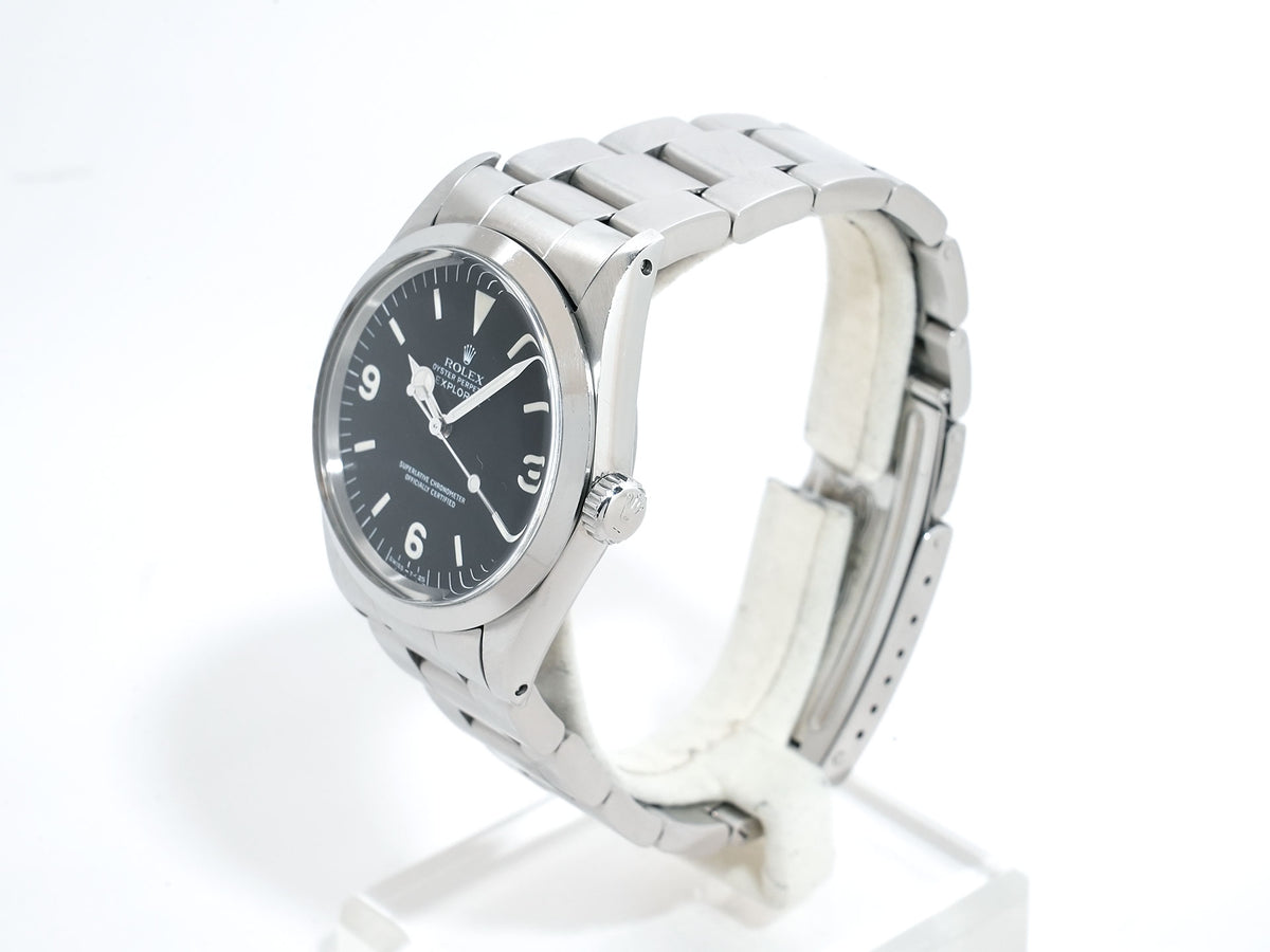 Rolex Explorer I Ref.1016 Stainless Steel Black Dial Pre-owned wzaqgrir
