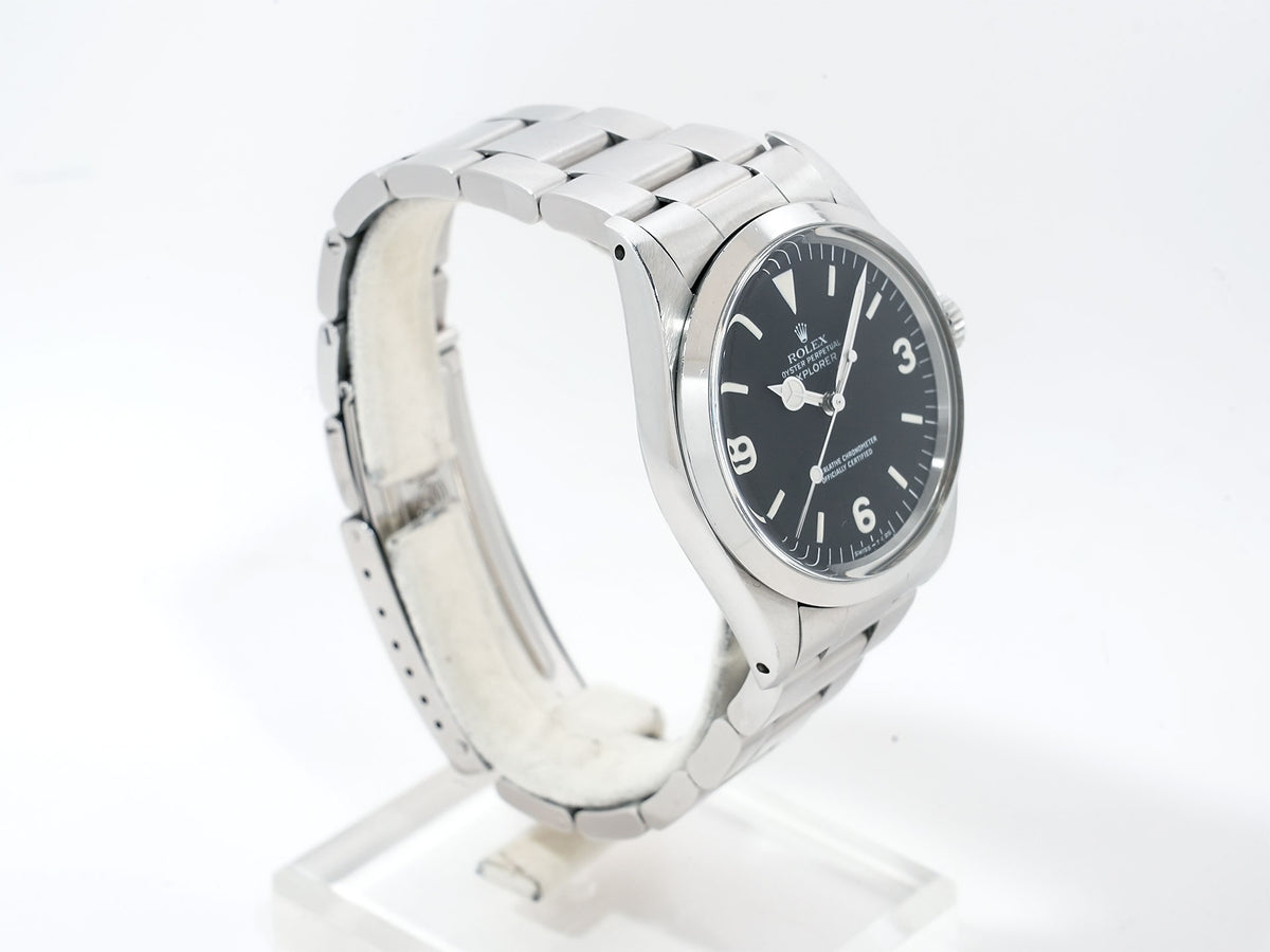 Rolex Explorer I Ref.1016 Stainless Steel Black Dial Pre-owned wzaqgrir