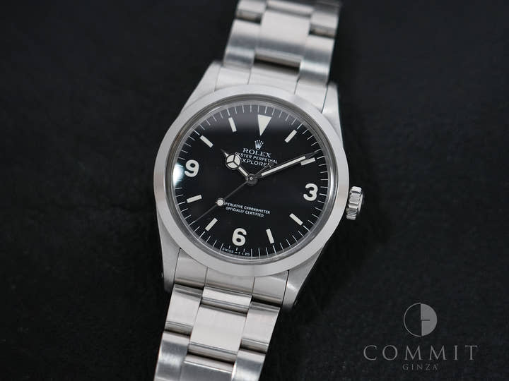 Rolex Explorer I Ref.1016 Stainless Steel Black Dial Pre-owned wzaqgrir
