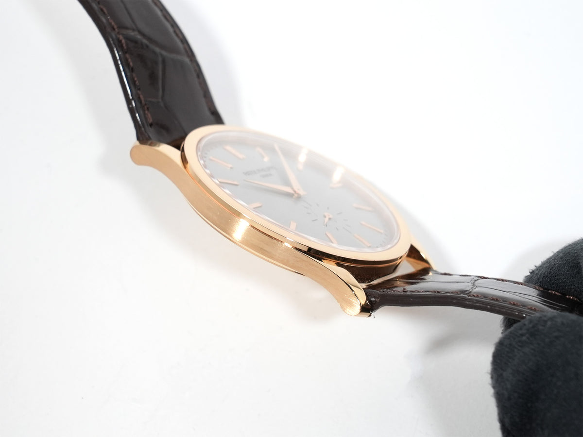 パテックフィリップ カラトラバ Ref.5196R-001 ローズゴールド シルバー文字盤 中古 an2tuqmb
