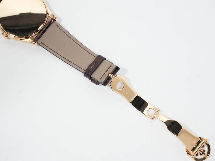 パテックフィリップ カラトラバ Ref.5196R-001 ローズゴールド シルバー文字盤 中古 an2tuqmb