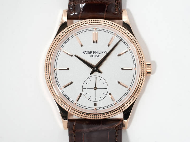 Patek Philippe Calatrava Ref. 6119R-001, Rose Gold, Silver Dial, Unused zphgyvon