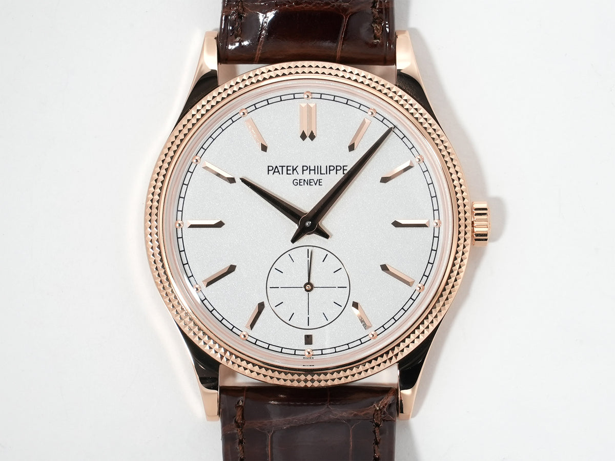 パテックフィリップ カラトラバ Ref.6119R-001 ローズゴールド シルバー文字盤 未使用 zphgyvon