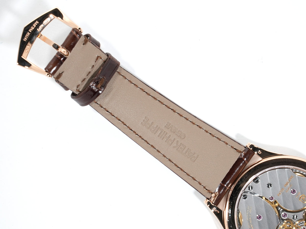 Patek Philippe Calatrava Ref. 6119R-001, Rose Gold, Silver Dial, Unused zphgyvon