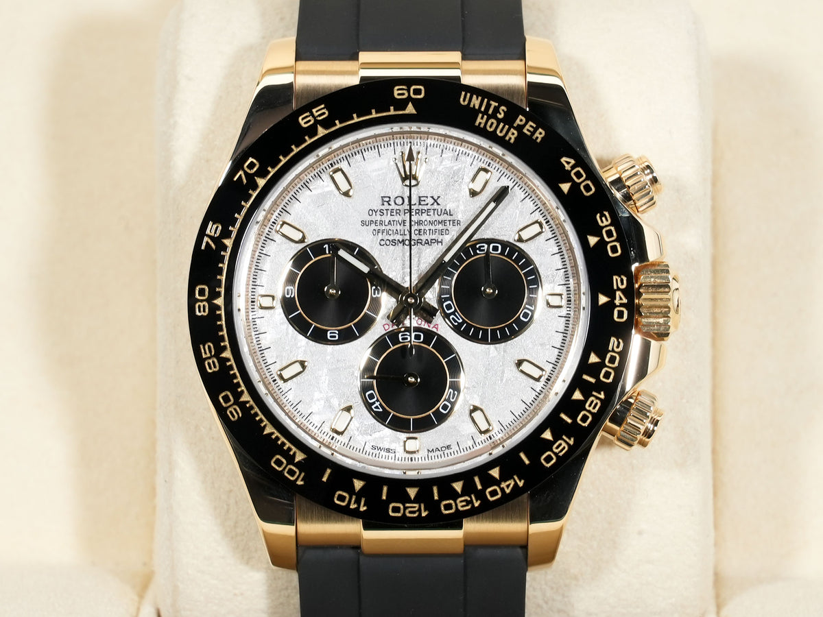Rolex Daytona Ref. 116518LN Yellow Gold Meteorite Dial, Excellent Condition rbgvejna