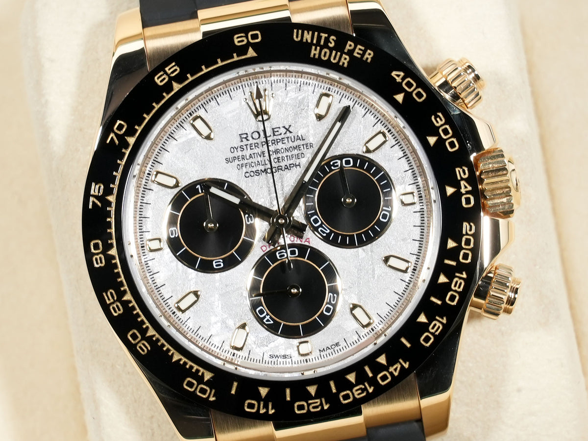 ロレックス デイトナ Ref.116518LN イエローゴールド メテオライト文字盤 美品 rbgvejna