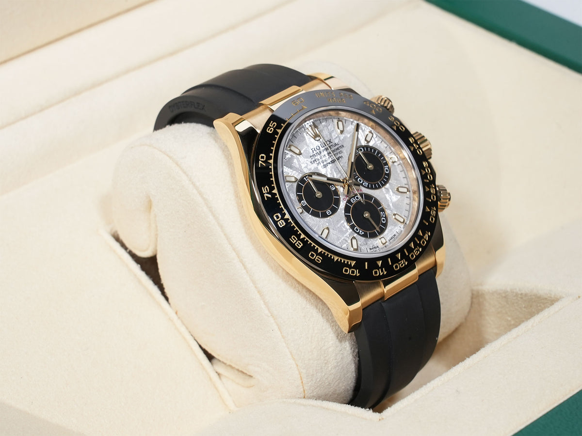 ロレックス デイトナ Ref.116518LN イエローゴールド メテオライト文字盤 美品 rbgvejna