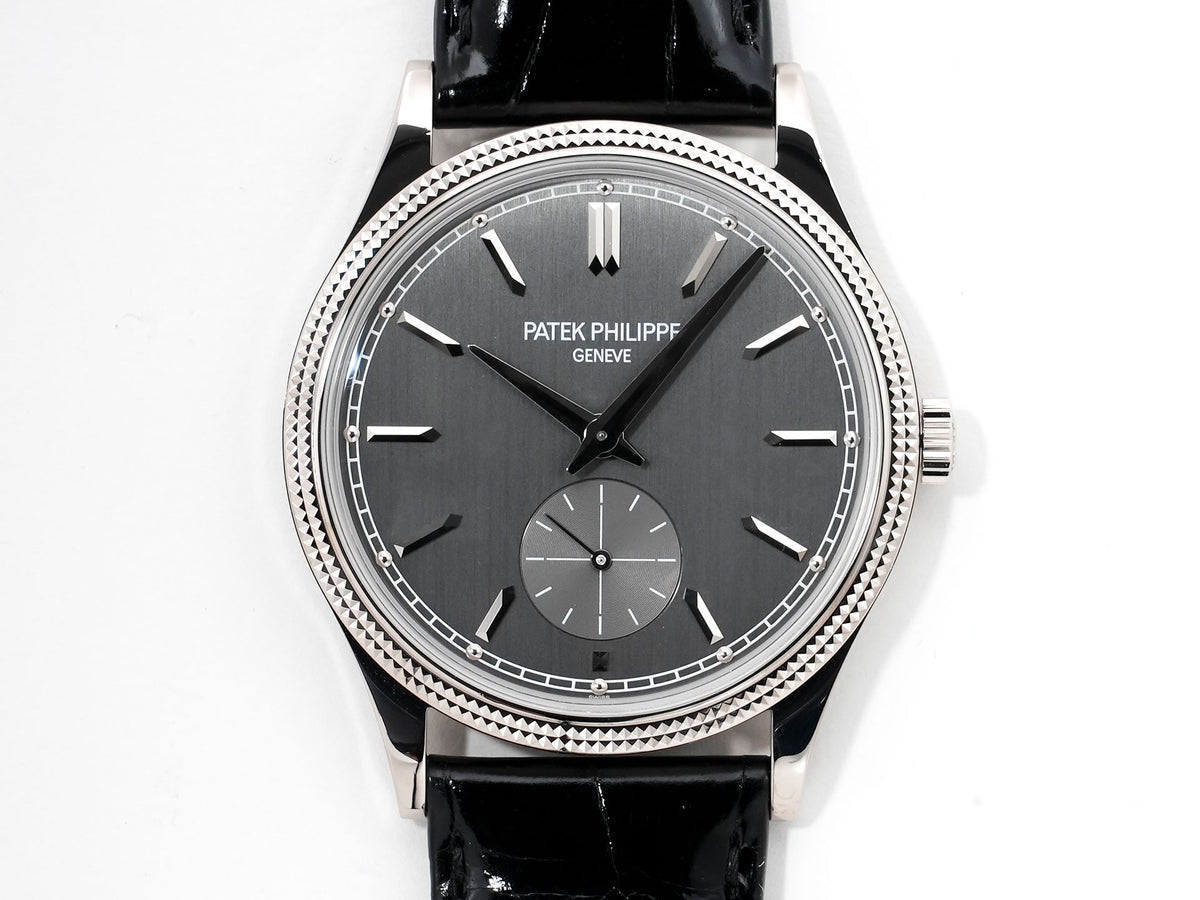 パテックフィリップ カラトラバ Ref.6119G-001 ホワイトゴールド グレー文字盤 美品 4y7kcjcw