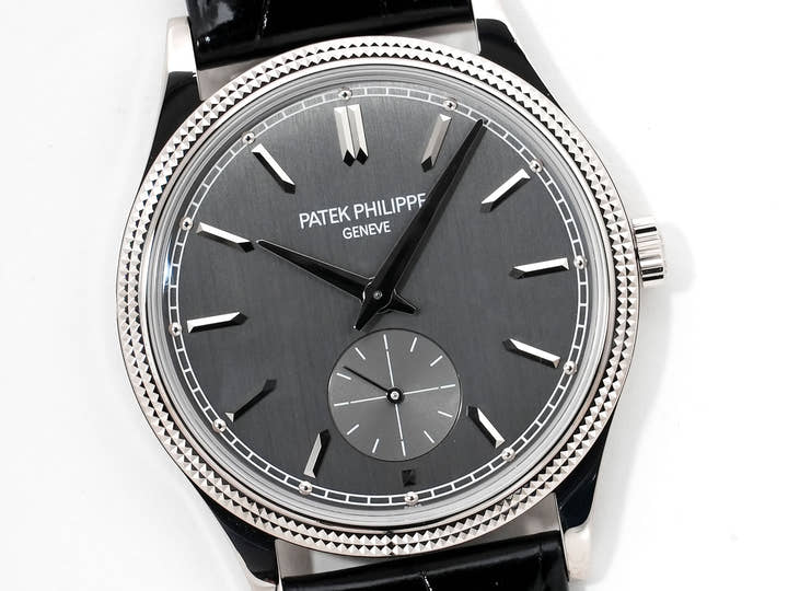パテックフィリップ カラトラバ Ref.6119G-001 ホワイトゴールド グレー文字盤 美品 4y7kcjcw