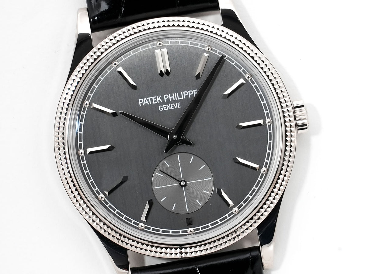 パテックフィリップ カラトラバ Ref.6119G-001 ホワイトゴールド グレー文字盤 美品 4y7kcjcw