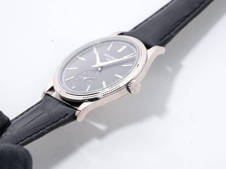 パテックフィリップ カラトラバ Ref.6119G-001 ホワイトゴールド グレー文字盤 美品 4y7kcjcw