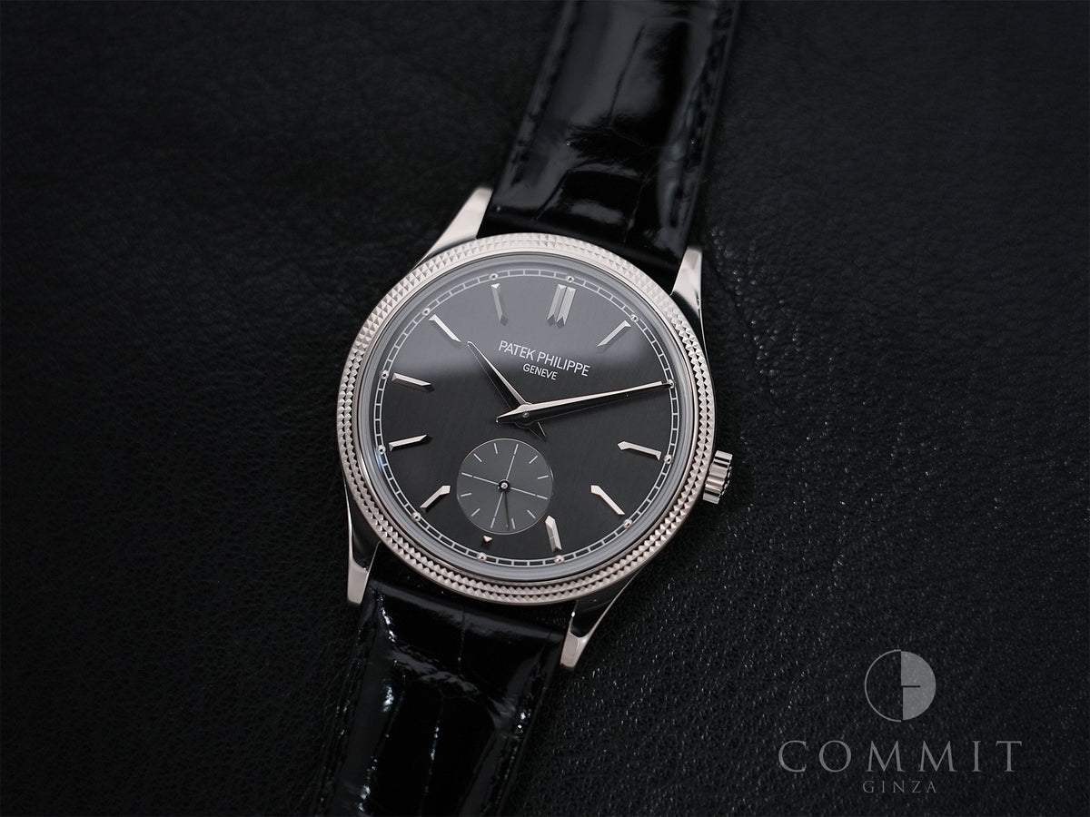 パテックフィリップ カラトラバ Ref.6119G-001 ホワイトゴールド グレー文字盤 美品 4y7kcjcw
