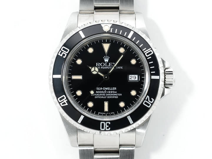 Rolex Sea-Dweller Ref. 16600 Stainless Steel Black Dial Pre-Owned, Excellent Condition uy7jsirj