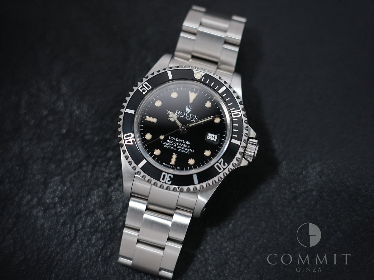 Rolex Sea-Dweller Ref. 16600 Stainless Steel Black Dial Pre-Owned, Excellent Condition uy7jsirj