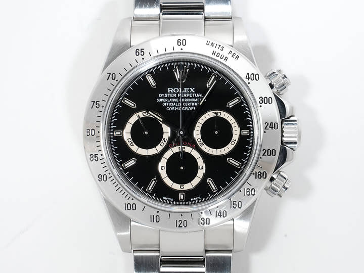ロレックス デイトナ エルプリメロ Ref.16520 ステンレススチール ブラック文字盤 中古 3juhcrye