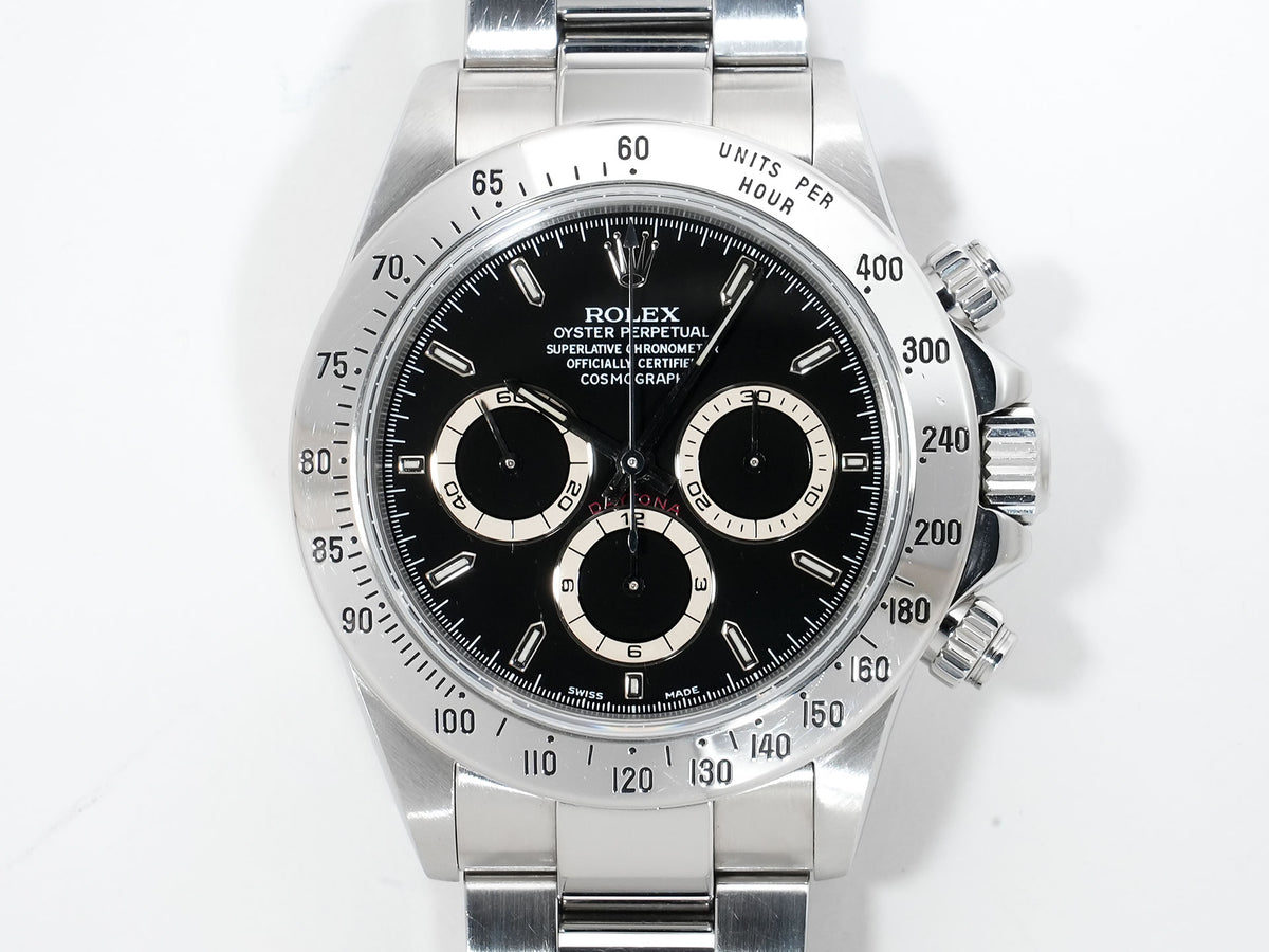ロレックス デイトナ エルプリメロ Ref.16520 ステンレススチール ブラック文字盤 中古 3juhcrye