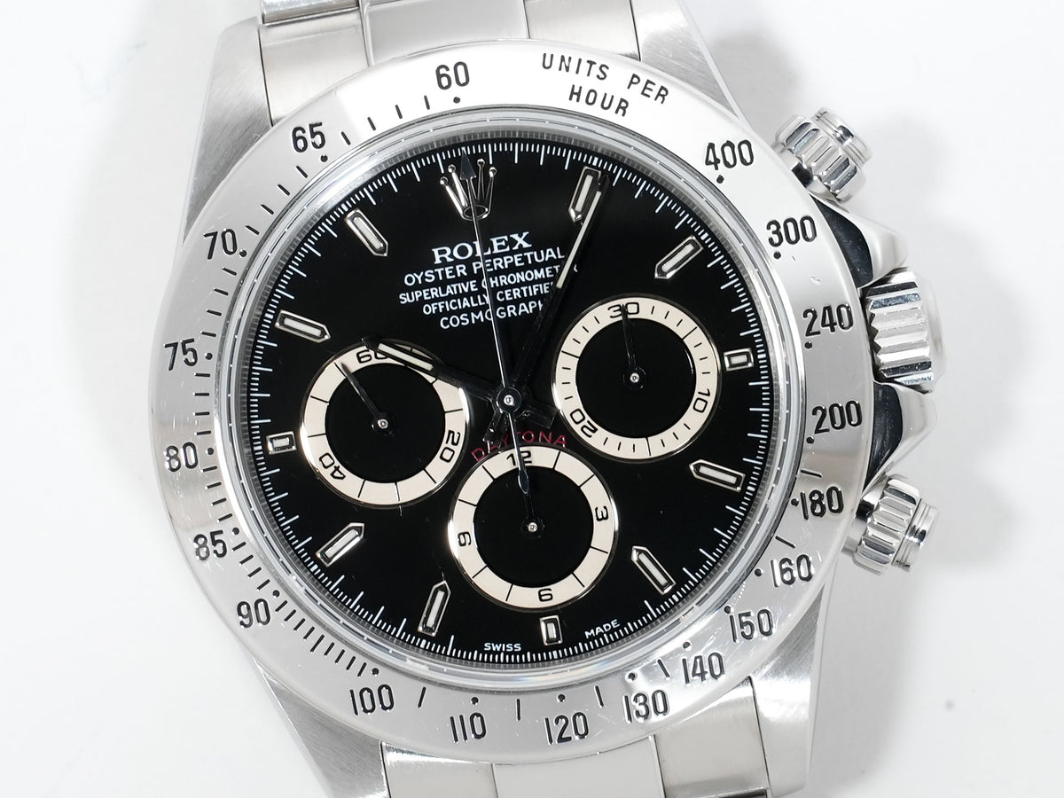 ロレックス デイトナ エルプリメロ Ref.16520 ステンレススチール ブラック文字盤 中古 3juhcrye