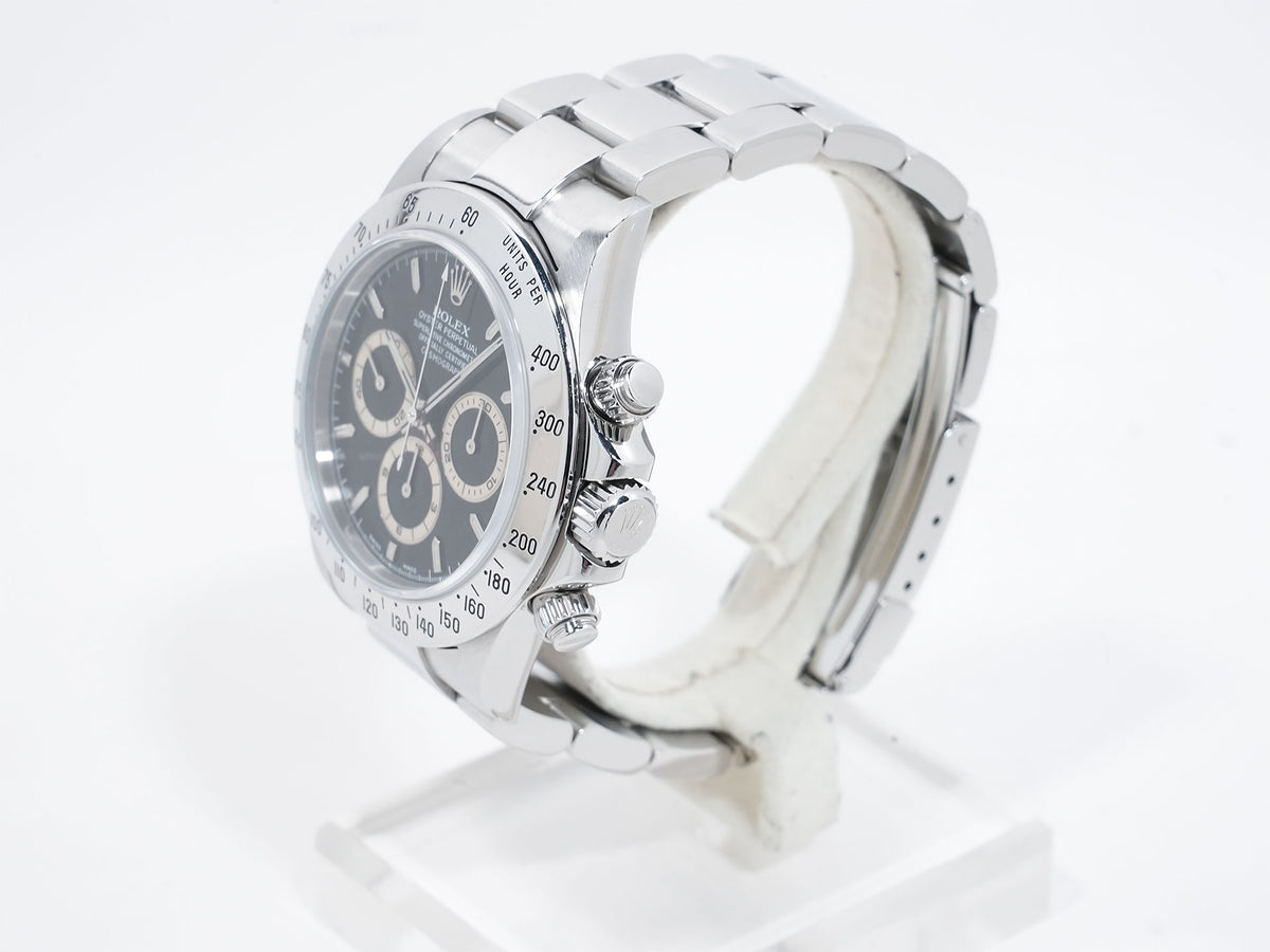 ロレックス デイトナ エルプリメロ Ref.16520 ステンレススチール ブラック文字盤 中古 3juhcrye