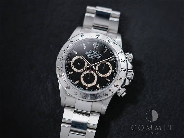ロレックス デイトナ エルプリメロ Ref.16520 ステンレススチール ブラック文字盤 中古 3juhcrye