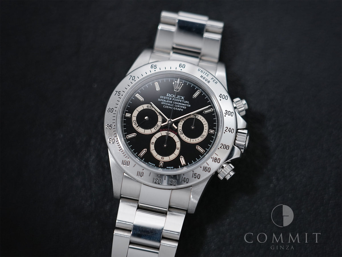 ロレックス デイトナ エルプリメロ Ref.16520 ステンレススチール ブラック文字盤 中古 3juhcrye